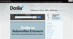 Desktop Screenshot of doolia.de